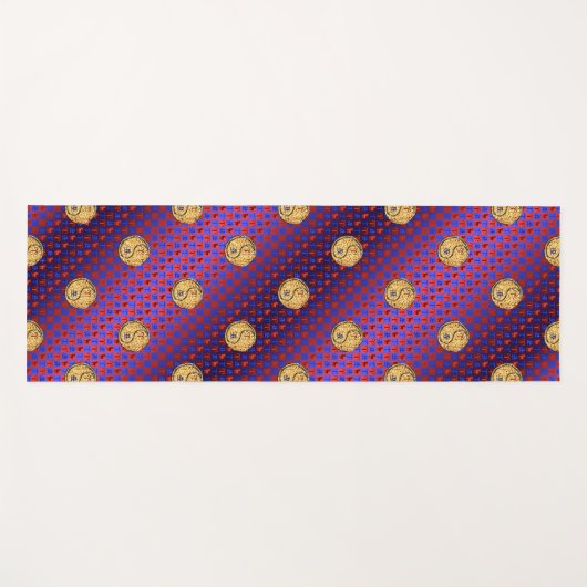 Ram en vuuros yogamat (Voorkant (horizontaal))