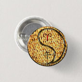 Ram en vuurpaard ronde button 3,2 cm (Voorkant /achterkant)