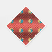 Ram en water tijger servet (Hoek)