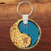 Ram en water tijger sleutelhanger (Voorkant)