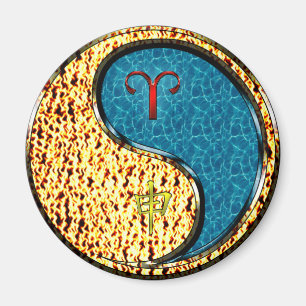 Ram en wateraap magneet