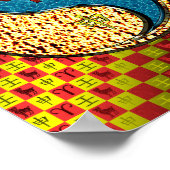 Ram en wateraap poster (Hoek)