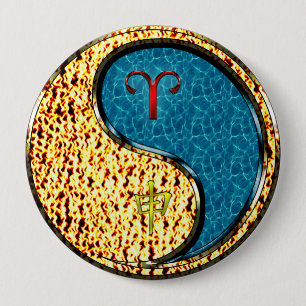 Ram en wateraap ronde button 4,0 cm
