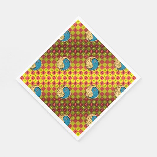 Ram en wateraap servet (Hoek)