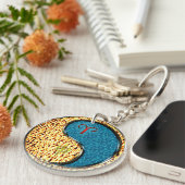 Ram en wateraap sleutelhanger (Voorkant Rechts)