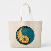 Ram en waterbeer grote tote bag (Achterkant)