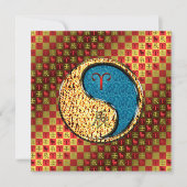 Ram en waterdraak kaart (Voorkant)