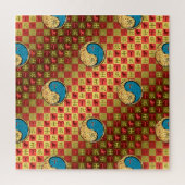 Ram en waterdraak legpuzzel (Verticaal)