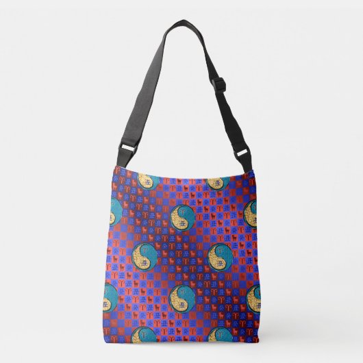 Ram en wateros crossbody tas (Voorkant)