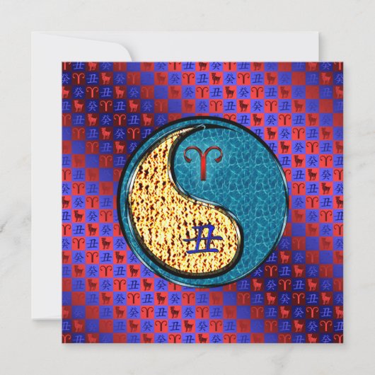 Ram en wateros kaart (Voorkant)