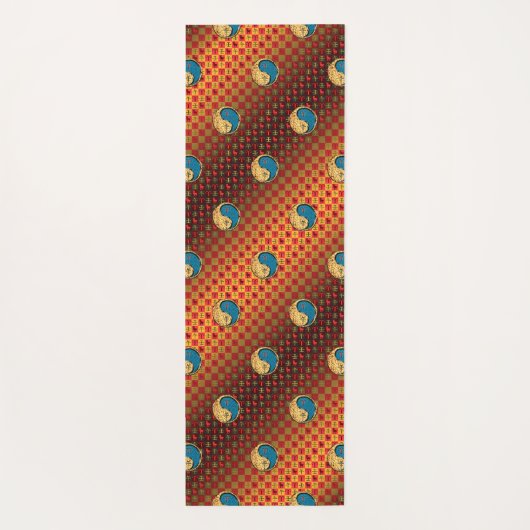 Ram en waterpaard yogamat (Achterkant)