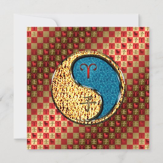 Ram en waterrat kaart (Voorkant)