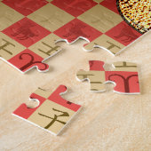 Ram en waterrat legpuzzel (Zijkant)