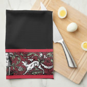 Ram en Wolven Theedoek (Quarter Fold)