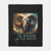 Ram Fleece Deken (Voorkant)