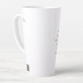 Ram Fun Inspirerend Dagelijks Gebruik & Gepersonal Latte Mok (Linkerhoek)