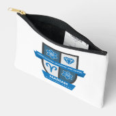 Ram Geboortedag Crest™ voor 21-31 maart Etui (Open)