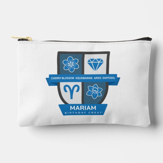 Ram Geboortedag Crest™ voor 21-31 maart Etui (Voorkant)