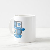 Ram Geboortedag Wapen™ voor 21-31 Maart Mok (Voorkant links)