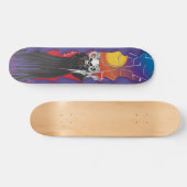 Ram Gehoornde Skull Skateboard (Horizontaal)