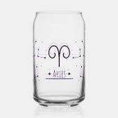 Ram Glas Cadeau voor Ram Sterrenbeeld (Achterkant)