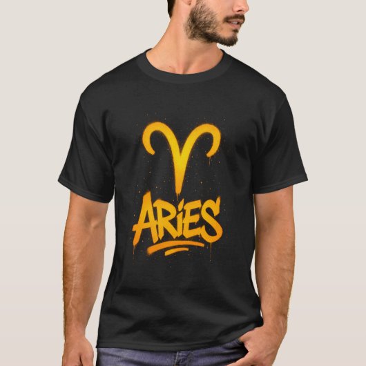 Ram Graffiti Symbool T-shirt (Voorkant)