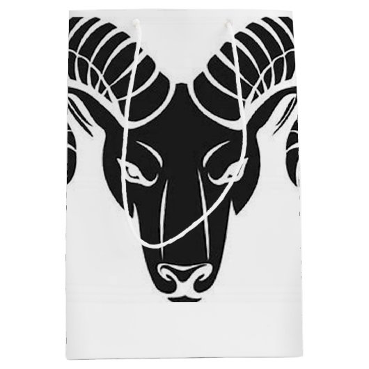 Ram Head Medium Cadeauzakje (Voorkant)