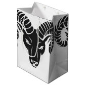 Ram Head Medium Cadeauzakje (Voorkant Gekanteld)