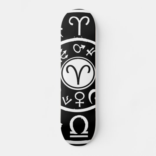 Ram Hemelse Zodiac Persoonlijk Skateboard (Voorkant)