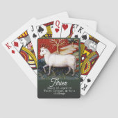  Ram Het Ram Zodiac-teken Pokerkaarten (Achterkant)