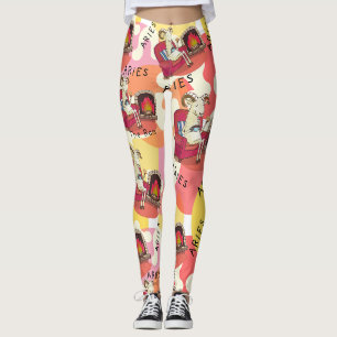 Ram het sportieve sterrenbeeld leggings