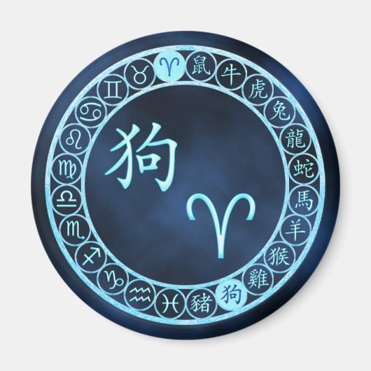 Ram/Hond Magneet (Voorkant)