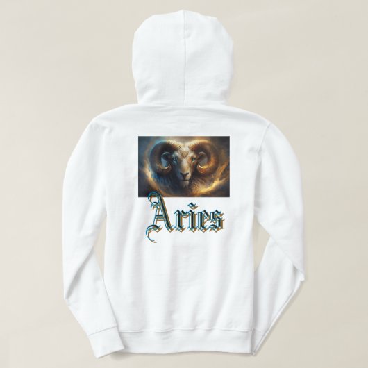 Ram Hoodie (Design achterkant)