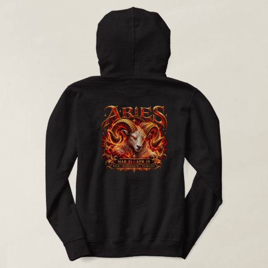 Ram Hoodie (Design achterkant)