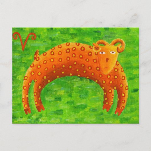 Ram Horoscoop Dierenriem sterrenbeeld Briefkaart (Voorkant)