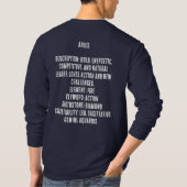 Ram, horoscoop,  t-shirt (Achterkant)