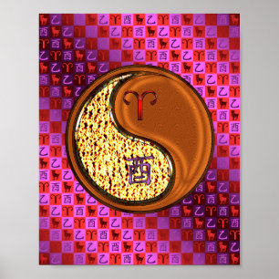 Ram & Hout Haan Poster