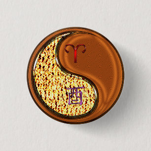 Ram & Hout Haan Ronde Button 3,2 Cm