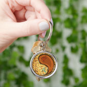 Ram & Hout Hond Sleutelhanger (Hand)