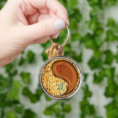 Ram & Hout Hond Sleutelhanger (Hand)