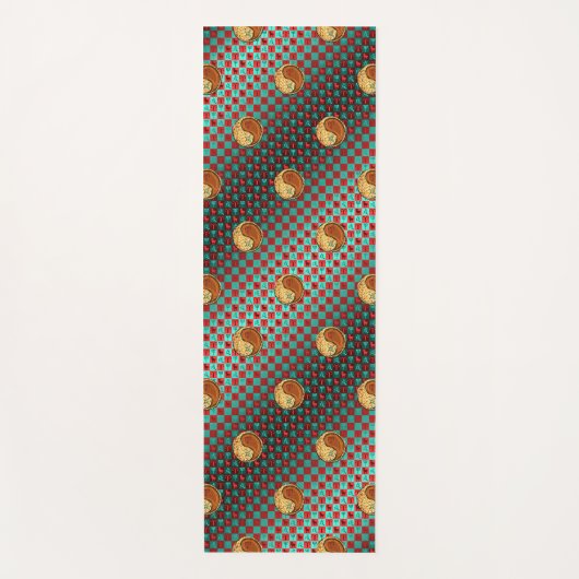 Ram & Hout Hond Yogamat (Voorkant)