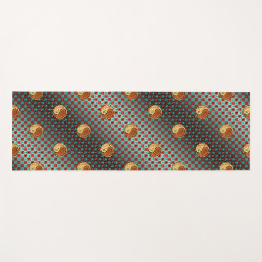 Ram & Hout Hond Yogamat (Voorkant (horizontaal))