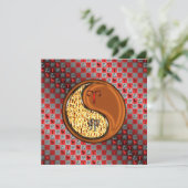 Ram & Hout Konijn. Kaart (Staand voorkant)