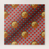 Ram & Hout Konijn. Legpuzzel (Horizontaal)