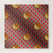 Ram & Hout Konijn. Legpuzzel (Verticaal)