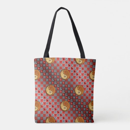 Ram & Hout Konijn. Tote Bag (Achterkant)