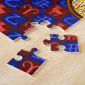 Ram & hout os legpuzzel (Zijkant)