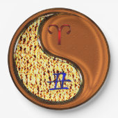 Ram & hout os papieren bordje (Voorkant)