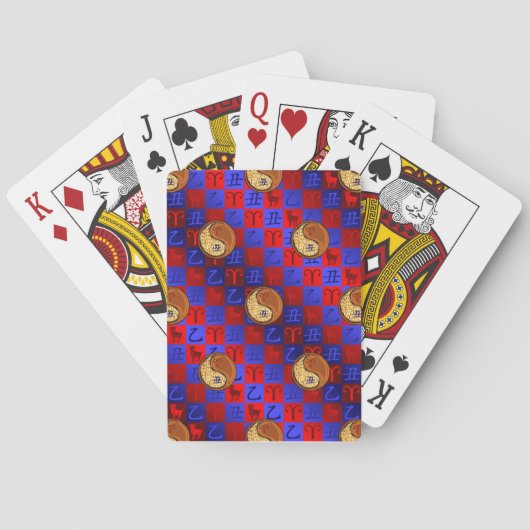 Ram & Hout Os Pokerkaarten (Achterkant)