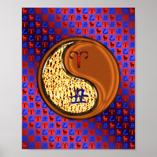Ram & hout os poster